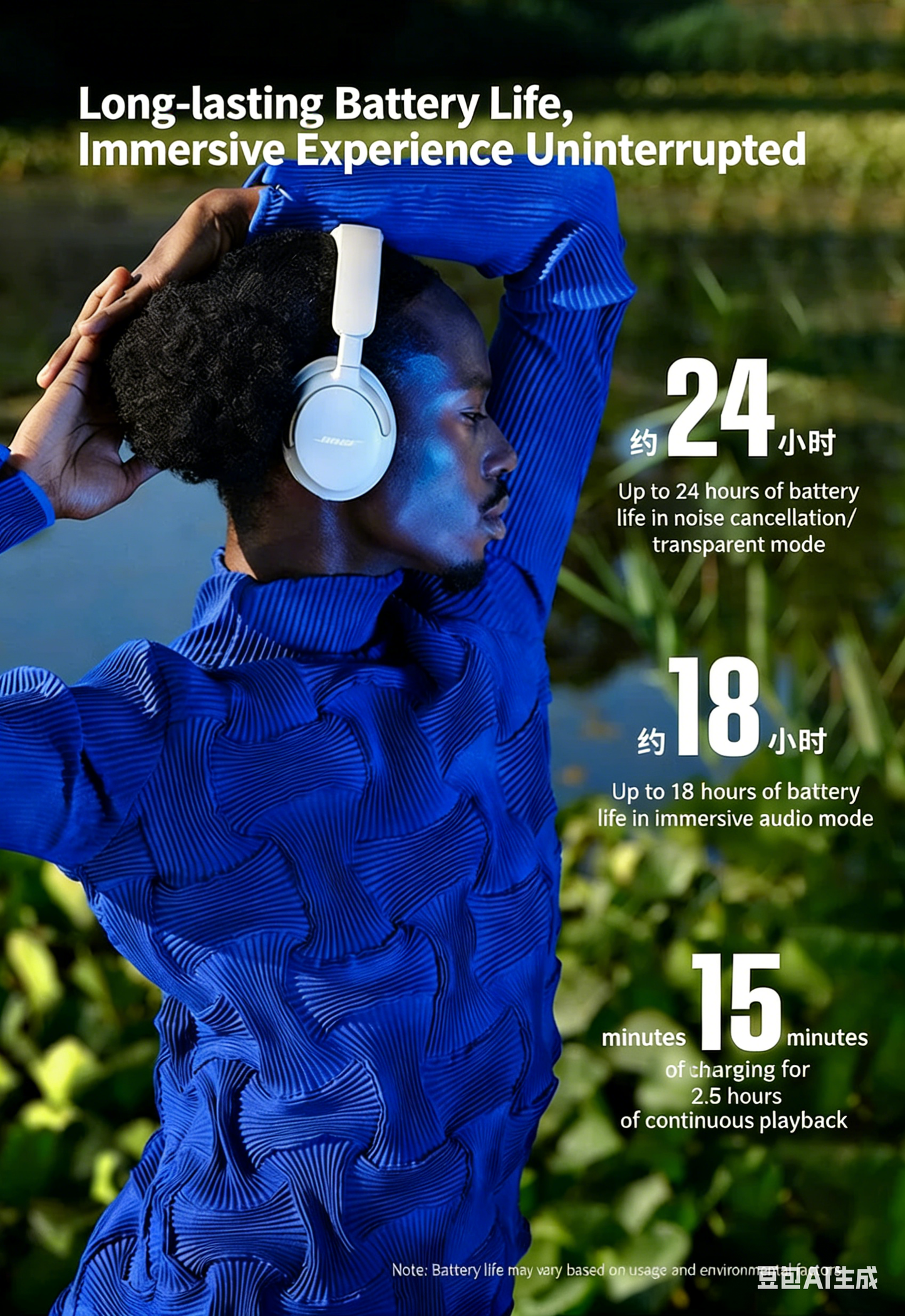 MOMENTUM4 Big Mantou 4th Generation Head-Worn Noise-Cancelling Bluetooth HIFI Earphones