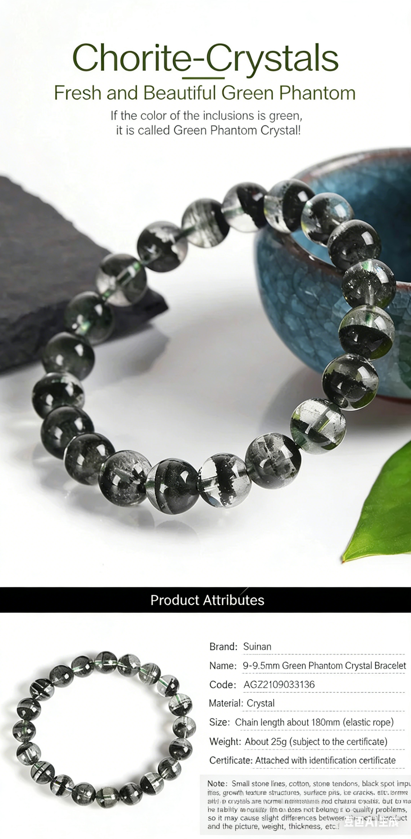 A-grade Treasure Pot Crystal Bracelet