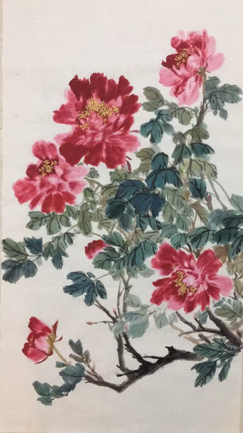 Chinese style living room background decoration painting