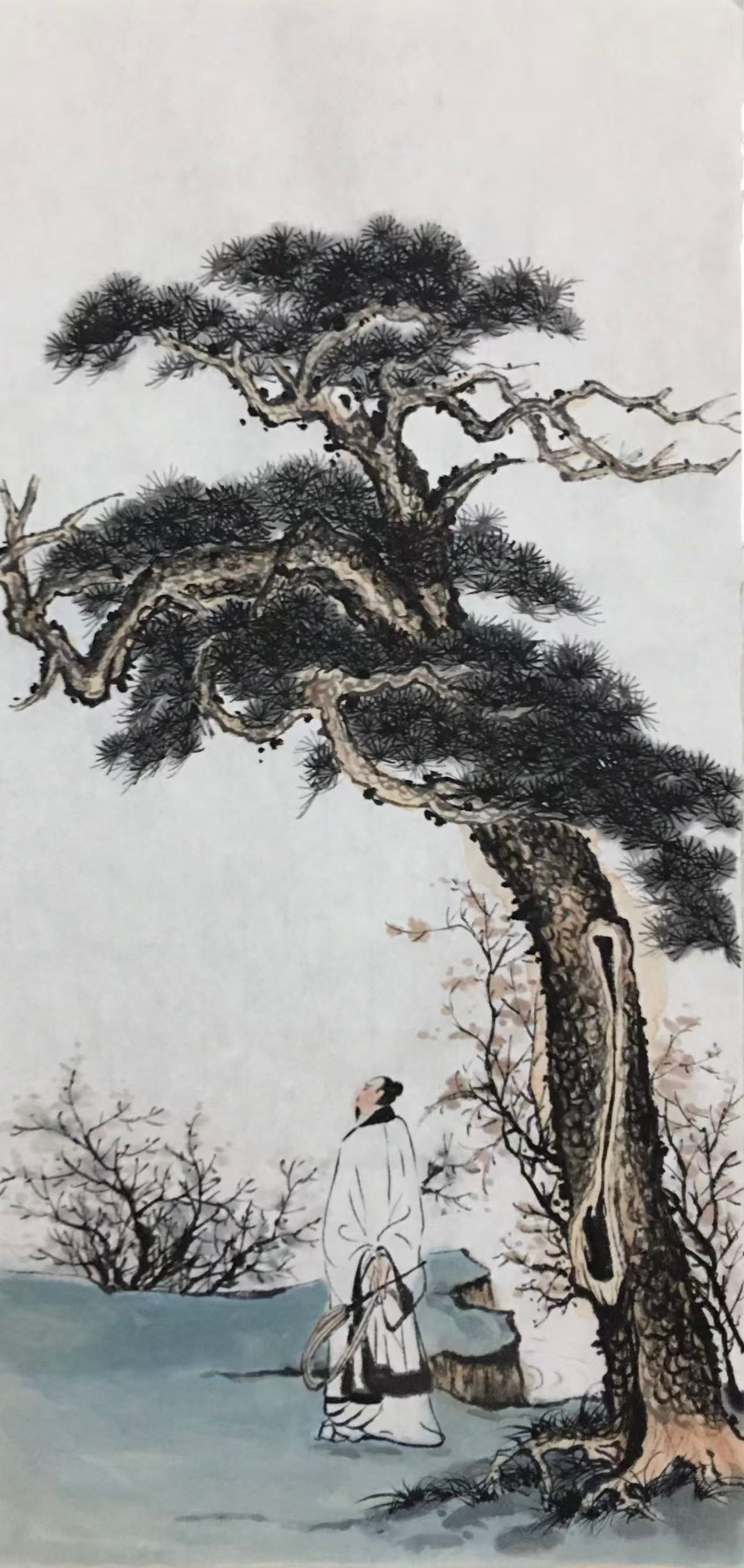 Chinese landscape decorative painting