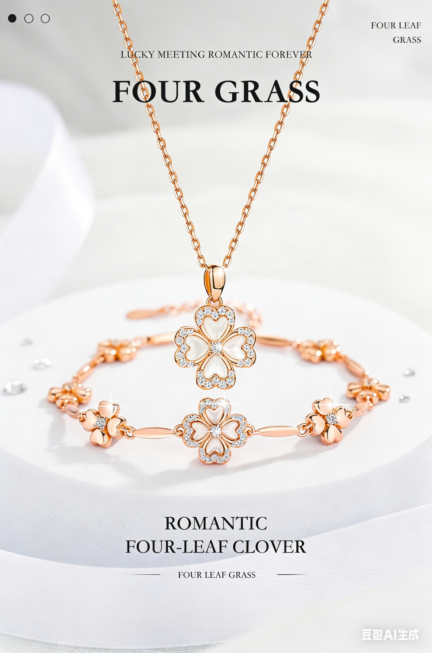 Zircon Bracelet Necklace