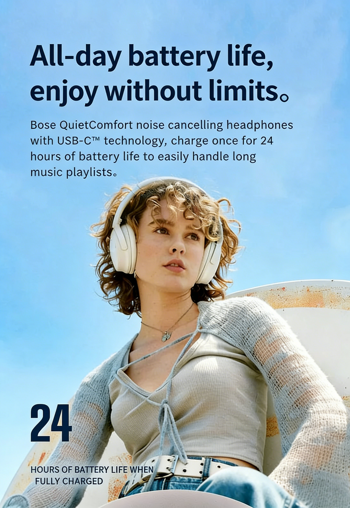 Bose QC Ultra noise-cancelling headphones, wireless Bluetooth headse