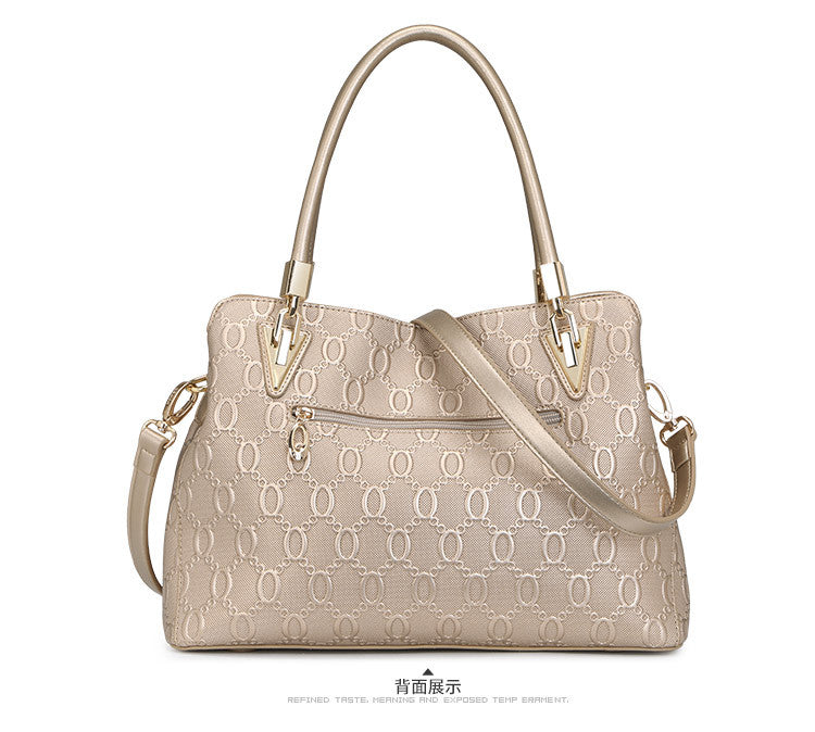 New Xiaoxiangfeng diamond grid chain tote bag
