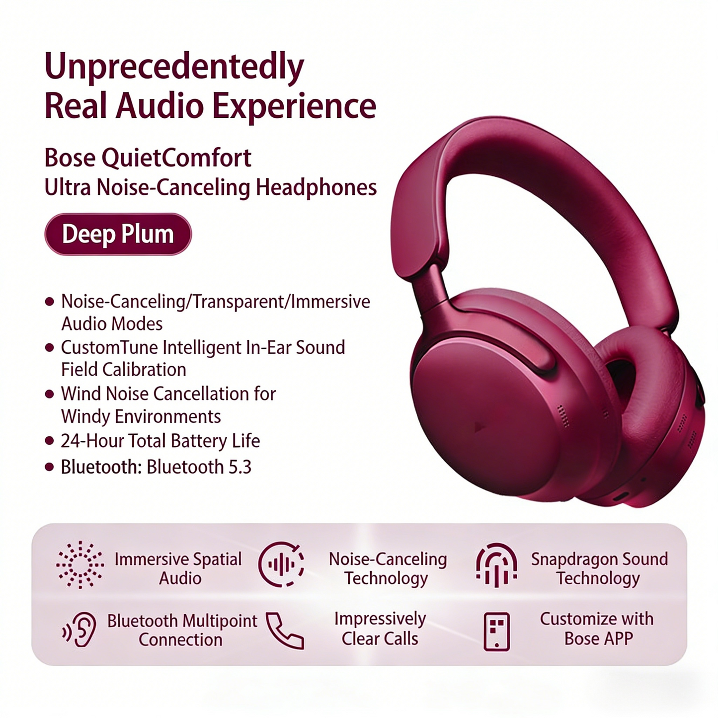 MOMENTUM4 Big Mantou 4th Generation Head-Worn Noise-Cancelling Bluetooth HIFI Earphones