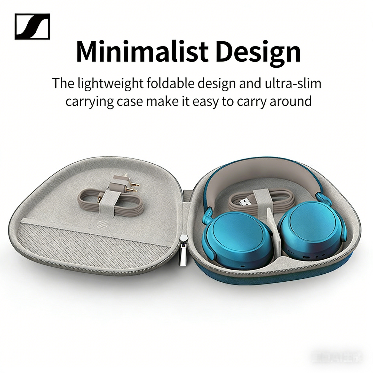 Head-mounted noise-cancelling wireless Bluetooth earphones