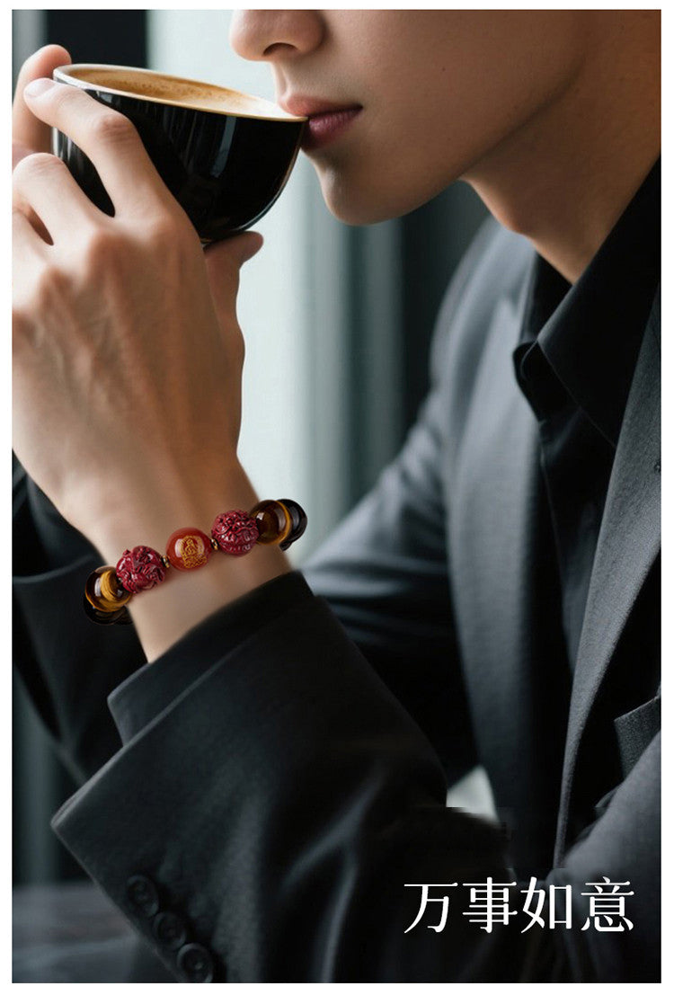 Men's Hetian Jade Bracelet