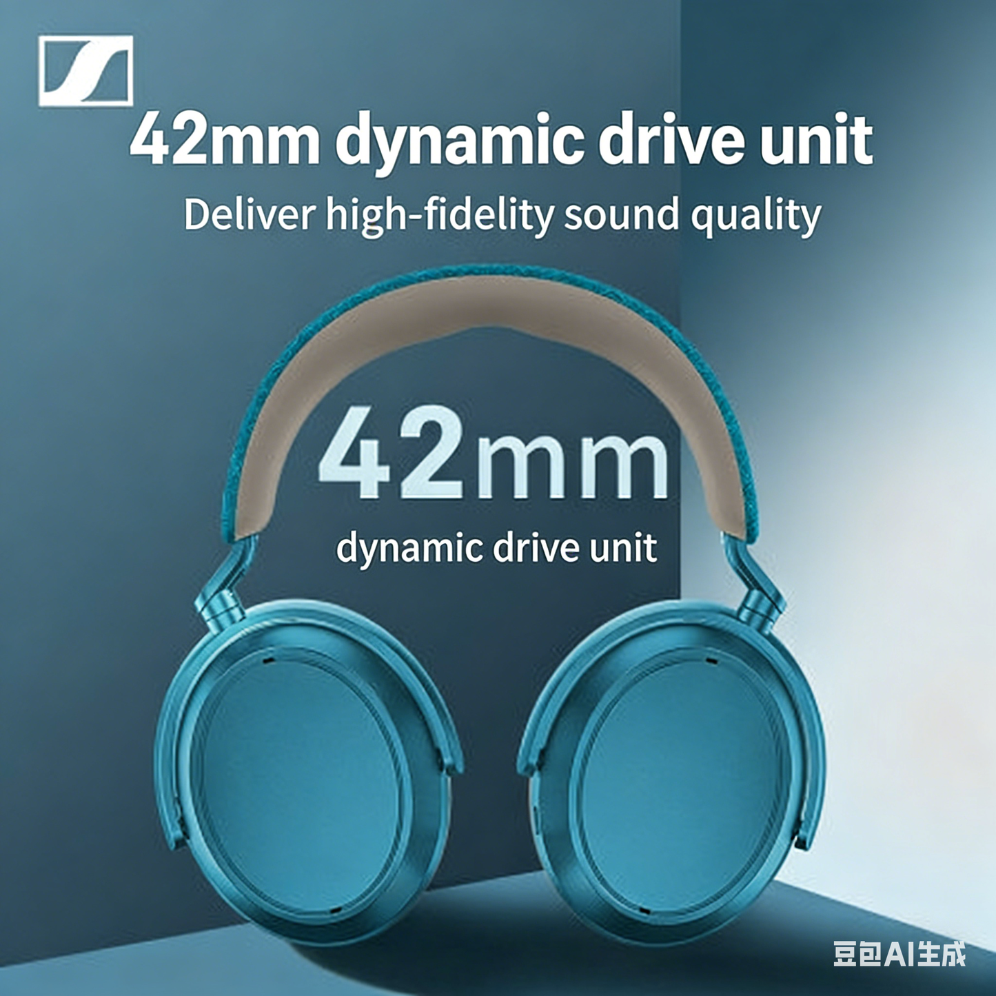 Head-mounted noise-cancelling wireless Bluetooth earphones