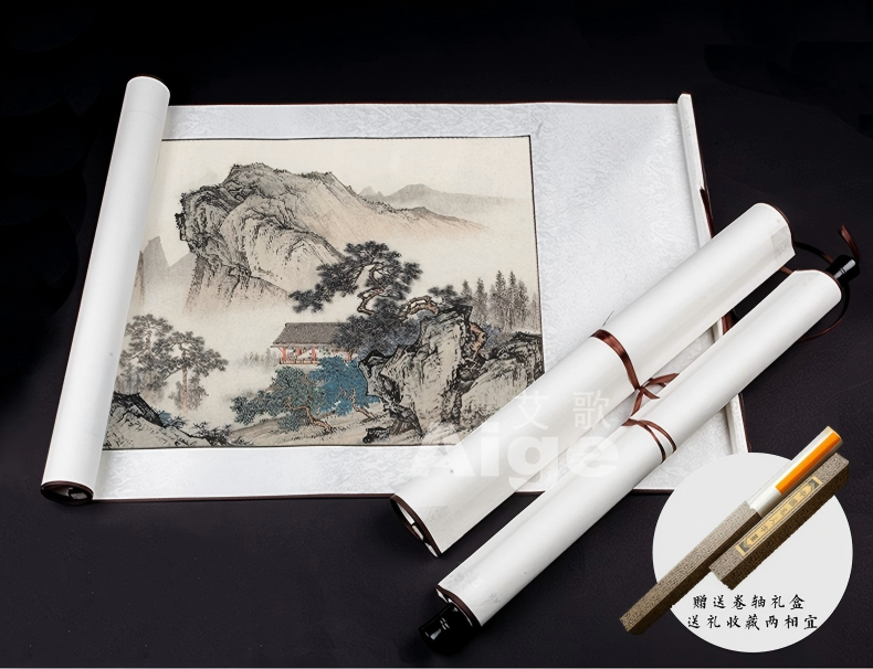 Chinese style living room background decoration painting
