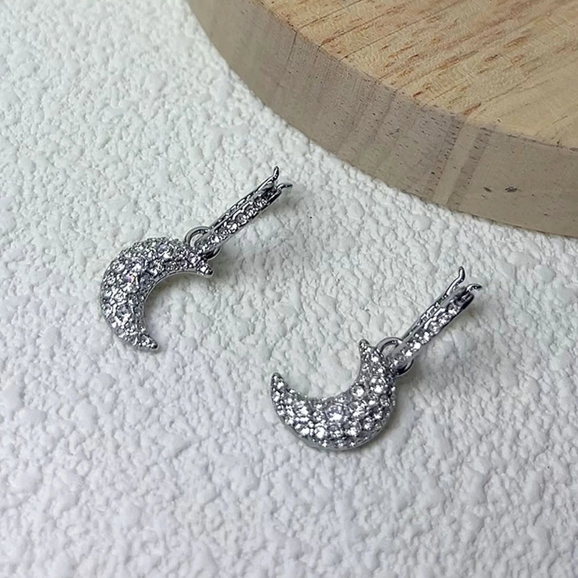 2025 Original Moon Series High-end Jewelry Set Boutique Stainless Steel for Women Necklace Earrings Bracelet Ring Romantic Gifts