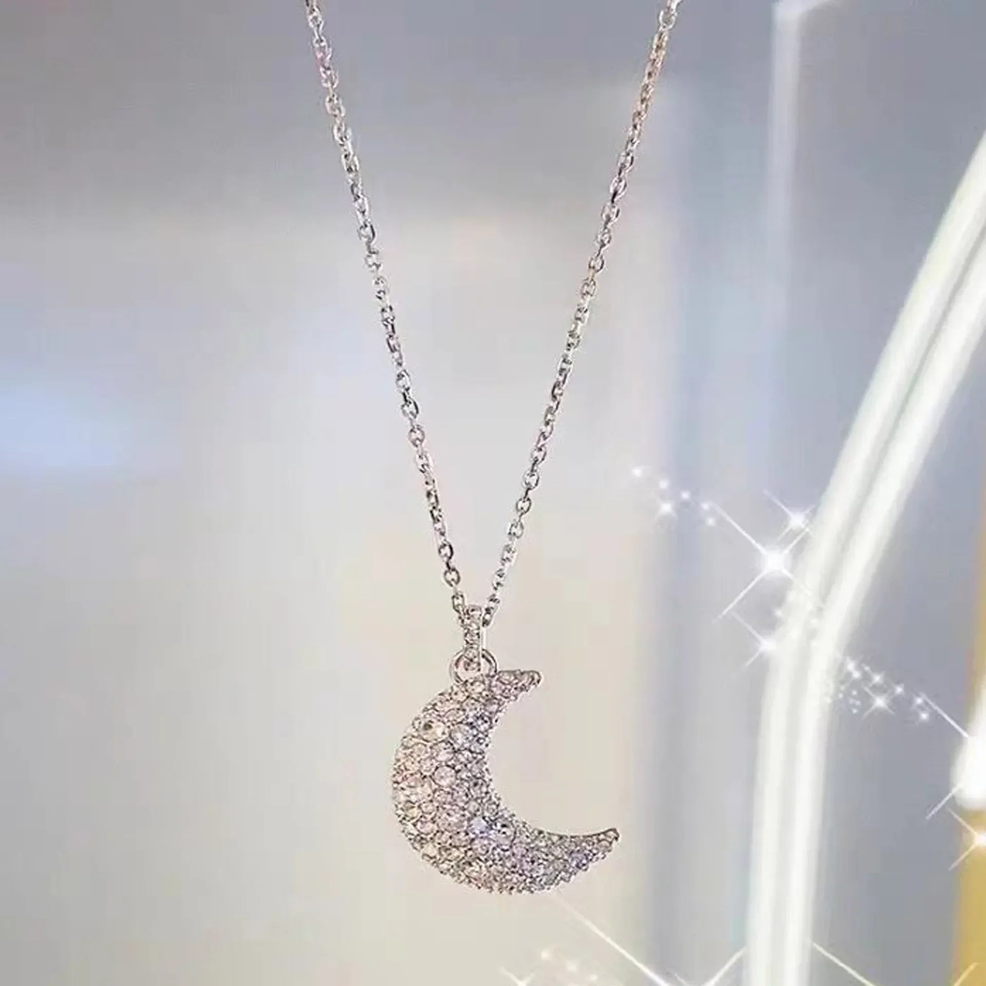 2025 Original Moon Series High-end Jewelry Set Boutique Stainless Steel for Women Necklace Earrings Bracelet Ring Romantic Gifts