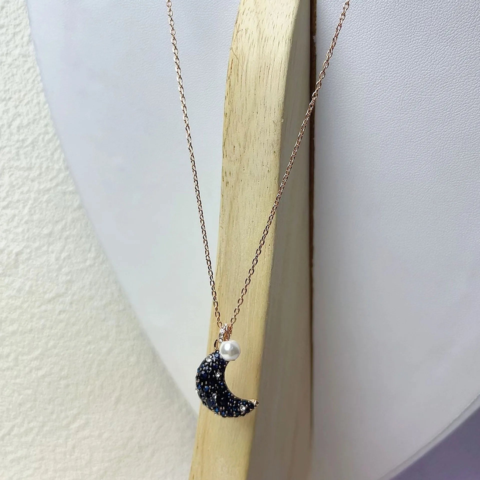 2025 Original Moon Series High-end Jewelry Set Boutique Stainless Steel for Women Necklace Earrings Bracelet Ring Romantic Gifts