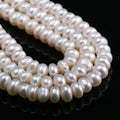Natural Freshwater Pearls Beads High Quality 36 cm Punch Loose Beads for Jewelry Making DIY Women Necklace Bracelet 7-8 mm