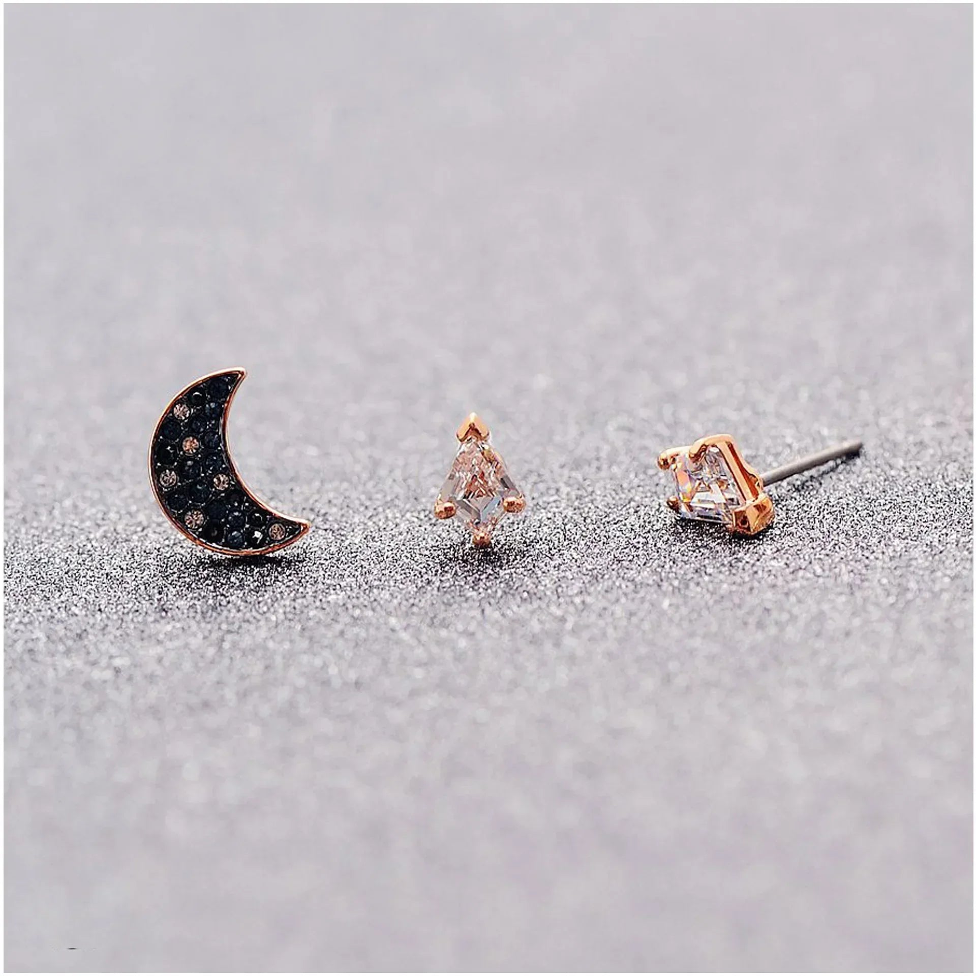 2025 Original Moon Series High-end Jewelry Set Boutique Stainless Steel for Women Necklace Earrings Bracelet Ring Romantic Gifts
