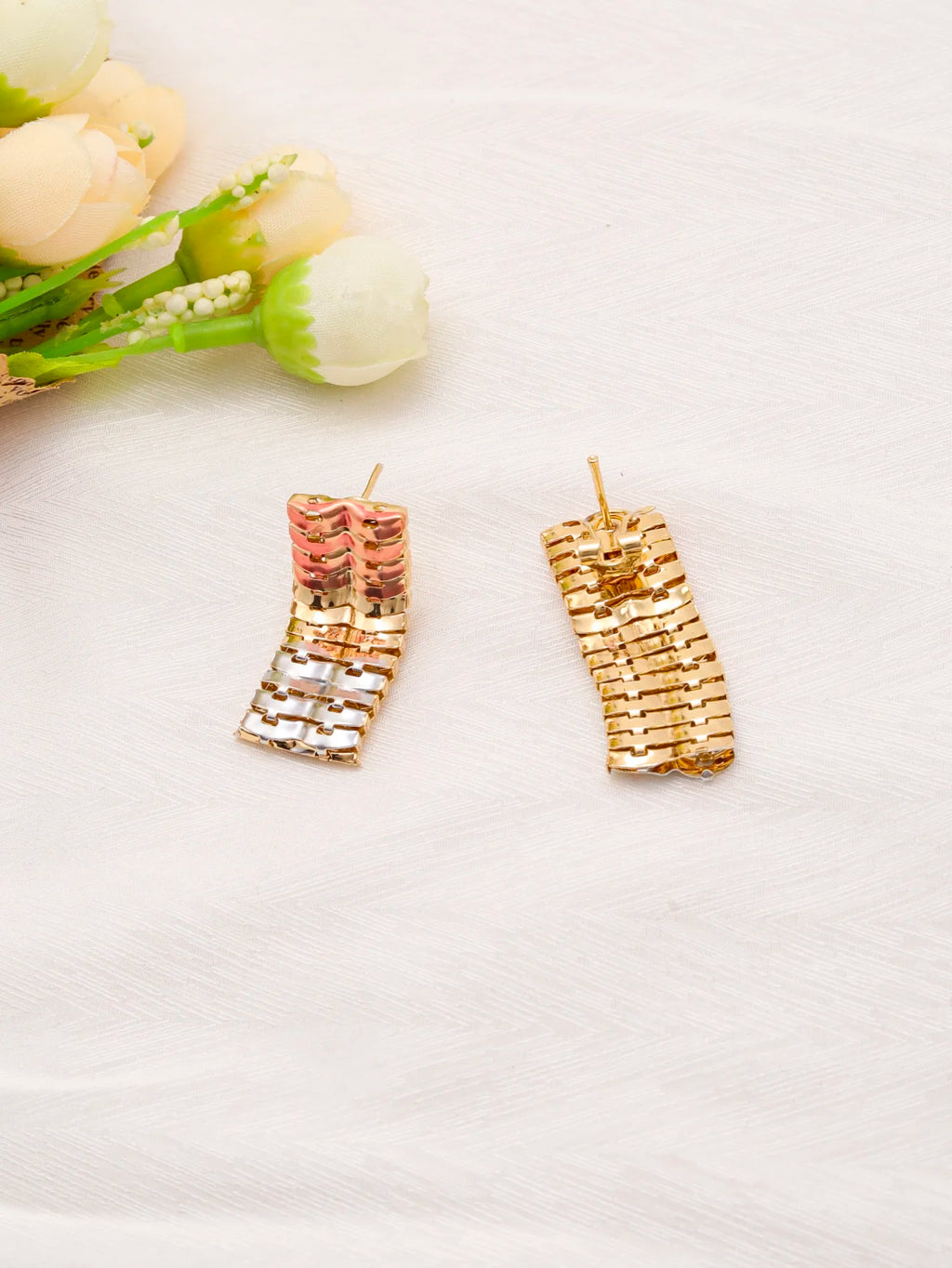 Fashion Prom Jewelry Sets Earrings and Rings Women Necklace 18k Gold Plated Design Earring Bracelet Rings Gifts Sets
