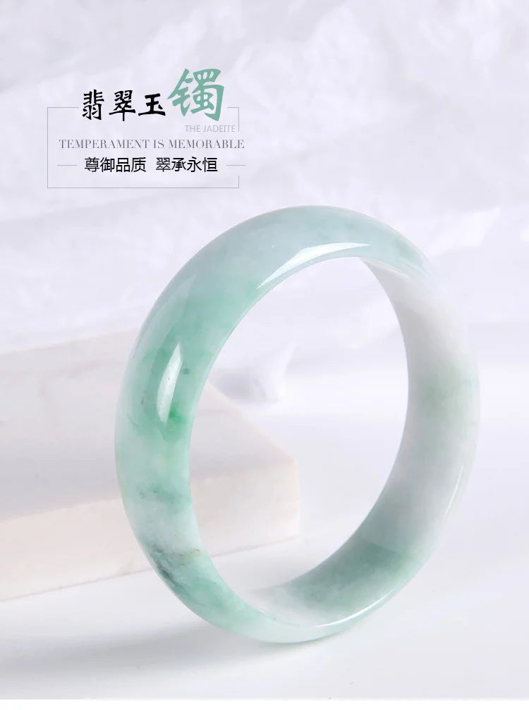 Natural Jadeite A-grade Jade Bracelet